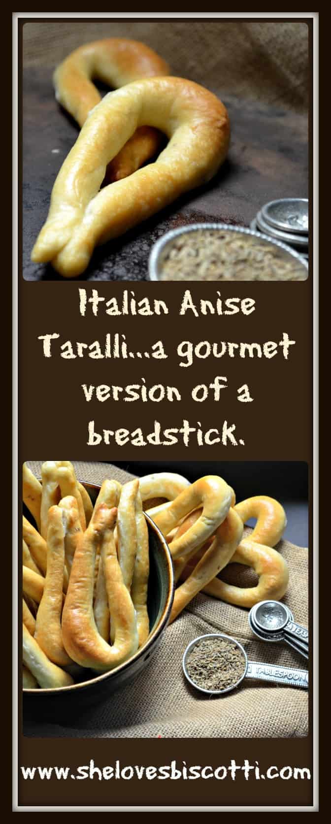 Crunchy Addictive Italian Anise Taralli - She loves biscotti