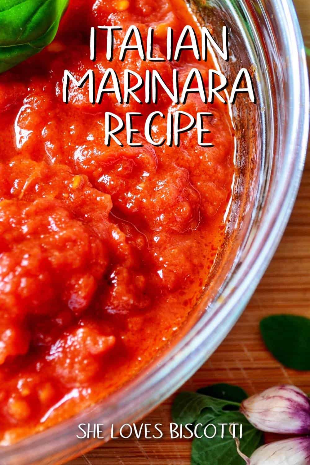 Italian Marinara Sauce Recipe 3 