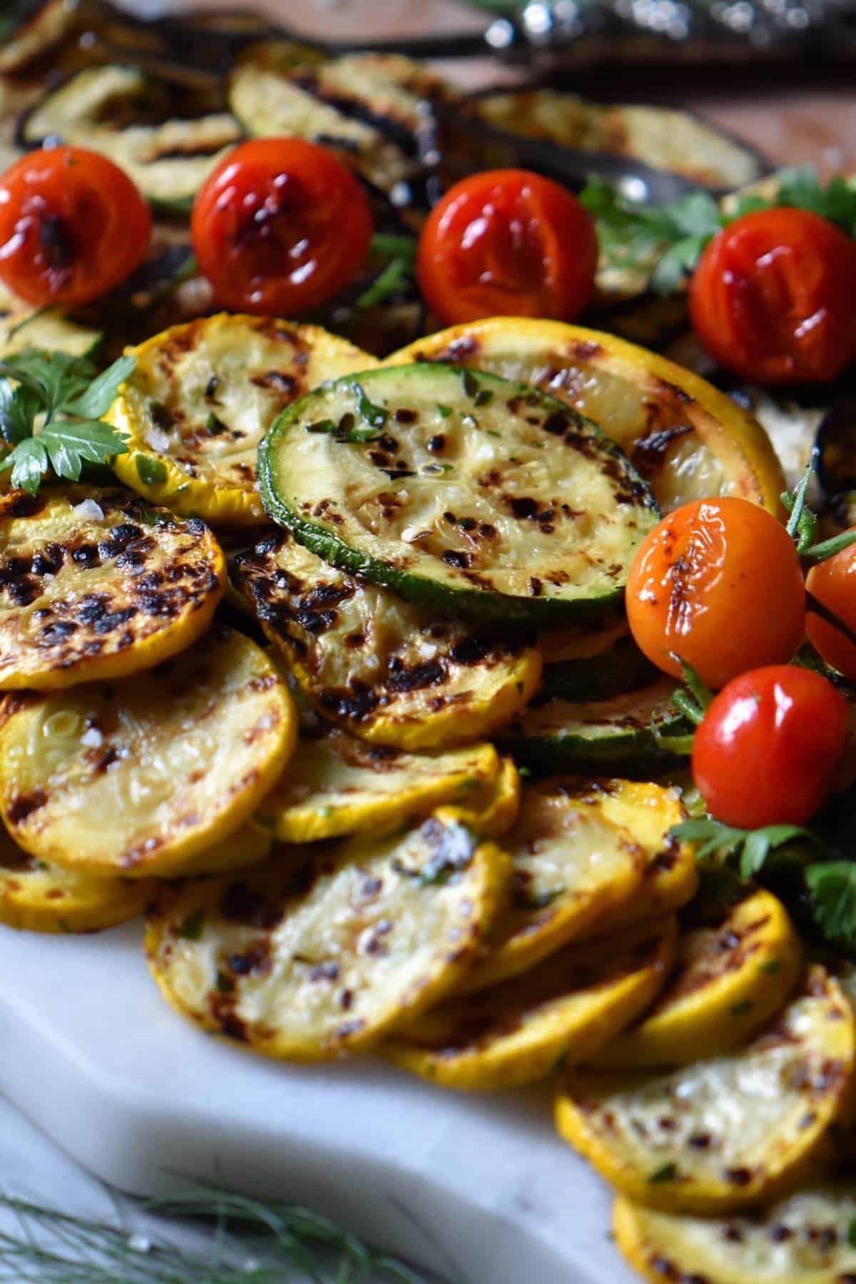 Grilled Italian Vegetables Recipe - She Loves Biscotti