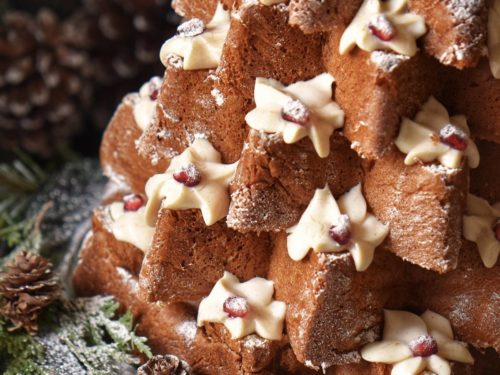 Pandoro Christmas Tree Cake - The Petite Cook™