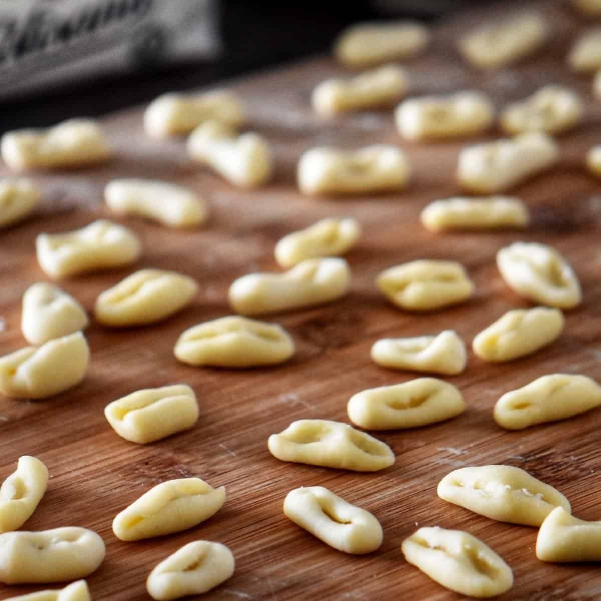 Cavatelli Pasta {Easy Homemade Recipe}